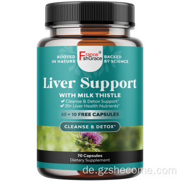 Leberentgiftungskapseln Antioxidantienunterstützung Leberergänzung